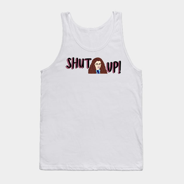 The Princess Diaries SHUT UP Tank Top by baranskini